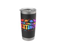 Make Homophobia Extinct Gay Pride Month LGBTQ Dinosaur Stainless Steel Insulated Tumbler
