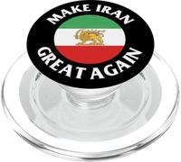 Make Iran Great Again Democracy Freedom For Iranian Pepole PopSockets PopGrip for MagSafe
