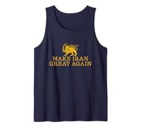 Make Iran Great Again Emblem Of Iran For The Iranian People Tank Top
