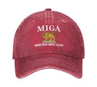 Make Iran Great Again Hat for Men Women Baseball Caps Miga Trucker Cap Irans Lion and Sun Flags Hat Curved Brim Adjustable Iranian Flags with Lions Baseballs Hats Unisex Iran Hat Accessories