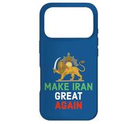 Make Iran Great Again Persian Lion and Sun Shiro Khorshid Case for iPhone 17 Pro
