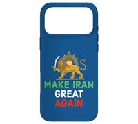 Make Iran Great Again Persian Lion and Sun Shiro Khorshid Case for iPhone 17 Pro Max