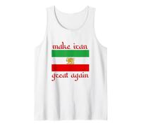 Make Iran Great Again Support Freedom Free Iran Democracy Tank Top