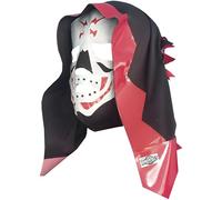 Make It Count RingRebels Mask | Parka (Red) Lucha Libre Luchador Wrestling Mask (PRO - Fit) Costume Wear Adult Size