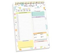 Make It Happen Daily Planner Motivational Notepad Journal for Tasks Notes Important Duties Perfect for Daily Life Work Family Organization