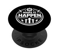 Make It Happen Execution Driven Action Mindset Statement PopSockets Adhesive PopGrip