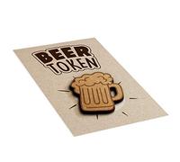 Make It Love It Sell It - Beer Glass Token - A6 Token Card