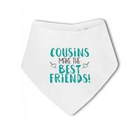 Make It Love It Sell It - Cousins make the Best Friends! - Baby Bandana Bib, For Boy or Girl, One Size