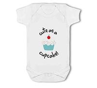 Make It Love It Sell It - Cute As A Cupcake - Baby Body Suit, New Born, Girl or Boy, New Born to 24mth