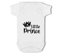 Make It Love It Sell It - Cute Title Little Prince Crown - Baby Vest, 0-3 Months, Girl or Boy, New Born to 24mth