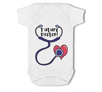 Make It Love It Sell It - Future Doctor! - Baby Vest, 0-3 Months, Girl or Boy, New Born to 24mth