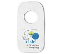 Make It Love It Sell It - I have the best Grandpa in the whole wide Worldiverse! - Baby Pullover Bib, Boy or Girl