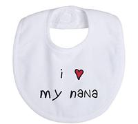 Make It Love It Sell It - I Heart My Nana - Baby Pullover Bib, Boy or Girl