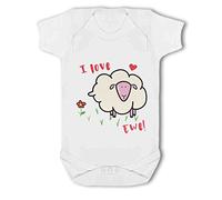 Make It Love It Sell It - I Love Ewe! (Sheep) - Baby Vest, 0-3 Months, Girl or Boy, New Born to 24mth