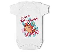 Make It Love It Sell It - I love my Big Brother Shark!- Baby Vest, 18-24 Months, Girl or Boy, New Born to 24mth