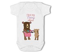 Make It Love It Sell It - I love my Nanny Millions!- Baby Vest, 3-6 Months, Girl or Boy, New Born to 24mth