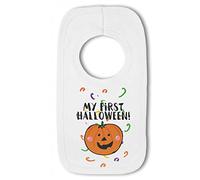 Make It Love It Sell It - My First Halloween! Pumpkin - Baby Pullover Bib, Boy or Girl
