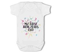 Make It Love It Sell It - My First New Years Eve! - Baby Vest, 6-12 Months, Girl or Boy, New Born to 24mth