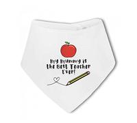 Make It Love It Sell It - My Mummy is the Best Teacher Ever! - Baby Bandana Bib, For Boy or Girl, One Size