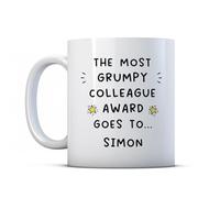 Make It Love It Sell It - Personalised Grumpy Work Colleague Award - Funny Office Co-Worker Gift Mug, Ceramic, 11fl oz