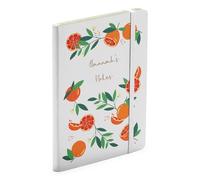 Make It Love It Sell It - Personalised Name Notebook - Spring Summer Orange To Do List Gift, 160 page, A5