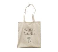 Make It Love It Sell It - Personalised Teacher Stuff - School Canvas Tote Bag