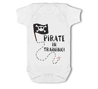 Make It Love It Sell It - Pirate in Training! - Baby Vest, 12-18 Months, Girl or Boy, New Born to 24mth