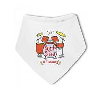 Make It Love It Sell It - Rock Star in Training! - Baby Bandana Bib, For Boy or Girl, One Size