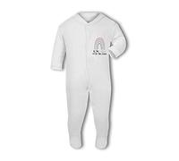 Make It Love It Sell It Simply Wall Art - I'm The Rainbow After The Storm - Baby Sleep Suit, 0-3 Months, Girl or Boy, New Born to 24mth