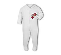 Make It Love It Sell It Simply Wall Art - Mummy Tattoo Heart - Baby Grow Suit, 0-3 Months, Girl or Boy, New Born to 24mth White