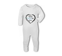 Make It Love It Sell It Simply Wall Art - My Big Brother Has Paws - Baby Romper Suit, 0-3 Months, For Girl or Boy, Newborn to 12mth
