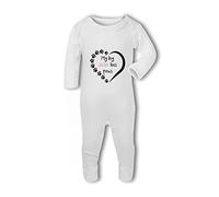 Make It Love It Sell It Simply Wall Art - My Big Sister Has Paws - Baby Romper Suit, 0-3 Months, For Girl or Boy, Newborn to 12mth