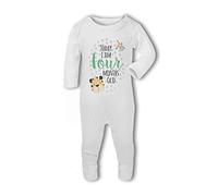 Make It Love It Sell It Simply Wall Art - Today I am Four Months Old Milestone - Baby Romper Suit, 3-6 Months, For Girl or Boy, Newborn to 12mth
