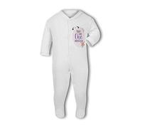 Make It Love It Sell It Simply Wall Art - Today I am One Month Old Milestone -Baby Grow Suit, 0-3 Months, Girl or Boy, New Born to 24mth White