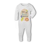Make It Love It Sell It Simply Wall Art - Today I am Three Months Old Milestone - Baby Romper Suit, 3-6 Months, For Girl or Boy, Newborn to 12mth