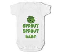 Make It Love It Sell It - Sprout Sprout Baby - Baby Vest, 12-18 Months, Girl or Boy, New Born to 24mth