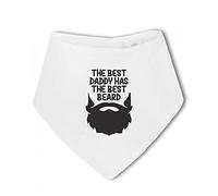 Make It Love It Sell It - The Best Daddy Has The Best Beard - Baby Bandana Bib, For Boy or Girl, One Size