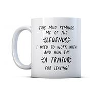 Make It Love It Sell It - This Mug Reminds Me of The Legends I Worked with - Leaving Gift, Ceramic, 11fl oz