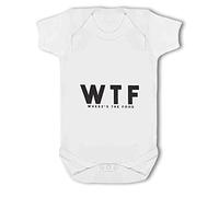 Make It Love It Sell It - Where’s The Food - Baby Vest, 0-3 Months, Girl or Boy, New Born to 24mth