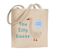 Make It Love It Sell It - You Silly Goose - Animal Pun Tote Bag, Double Sided