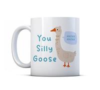 Make It Love It Sell It - You Silly Goose - Funny Animal Gift Mug, Ceramic, 11fl oz