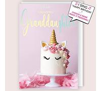 Make It Personal Gracie It's Your Birthday! Amazing Granddaughter Musical Birthday Card Singing Happy Birthday To You Gracie Card Sings