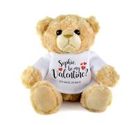 Make it Personal You give it, they personalize it! Personalised Be My Valentine Teddy Bear, Valentines Day Gifts, Personalised Gifts