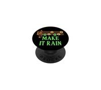 Make It Rain Song of Storms - Awesome 90's Novelty Design PopSockets Adhesive PopGrip