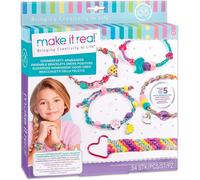 Make It Real 1316 Jewellery Making Sets for Children, Multi-Coloured