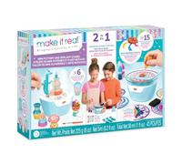 Make It Real 2-in-1 Pottery Wheel & Spin Art Kids Art Station