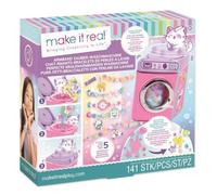 Make It Real 2901466 Bracelet Magic Washing Machine, DIY Bracelets Set for Magical Colouring of Pendants and Beads, Jewellery Making Yourself for Children
