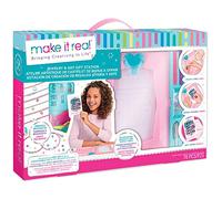 Make It Real 2901518 DIY Greeting Card & Jewellery Studio Craft Kit for Kids Creative Kit