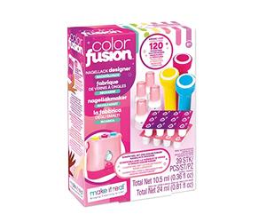 Make It Real 2902563 Color Fusion Nail Polish Designer Refill Pack, Accessories, Children's Water Based Nail Polish
