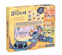Make It Real 2904232 Stitch DIY Story Book and Jewellery Set, Ages 8+ | Disney Stitch Hawaii Style Bracelets